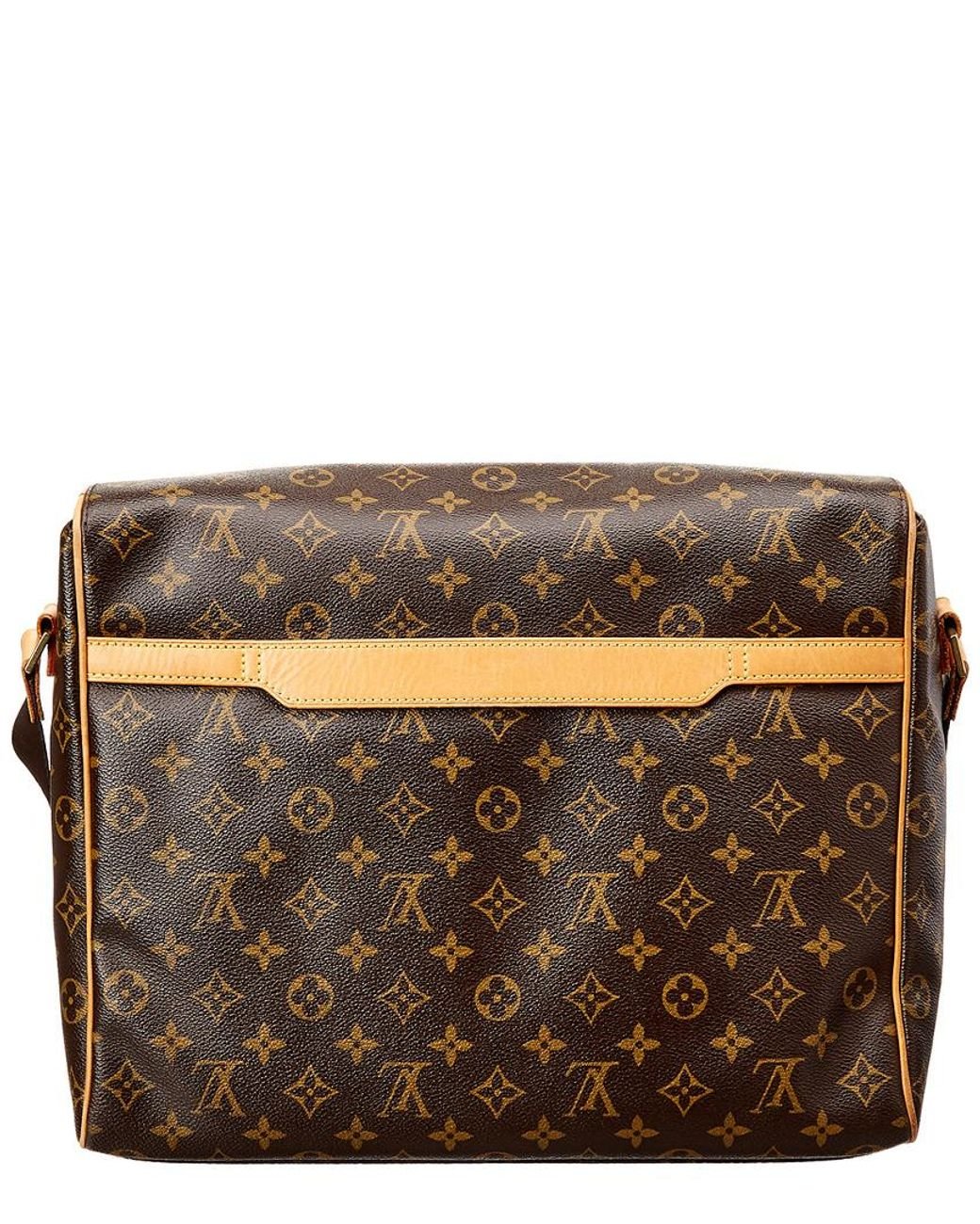 Louis Vuitton Monogram Canvas Abbesses Messenger Bag Briefcase EXCELLENT!!