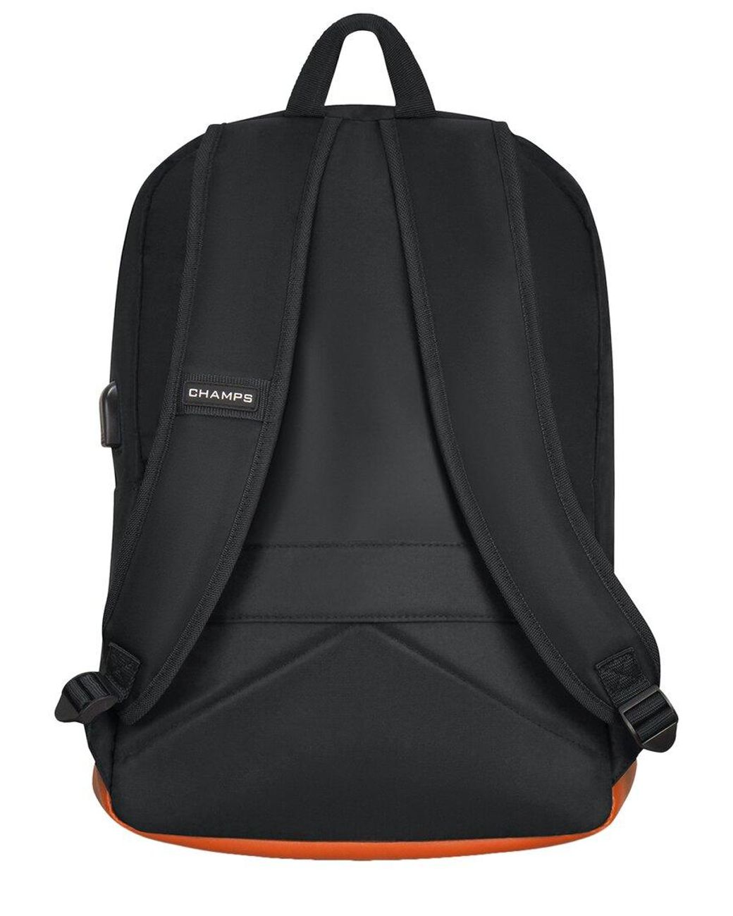 CHAMPS Black Vintage Everyday Backpack
