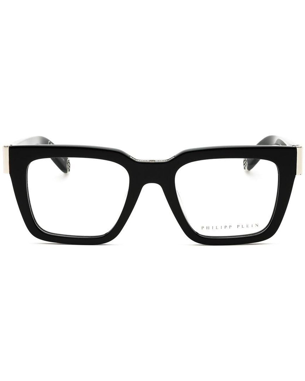 Philipp Plein Black 51Mm Optical Frames for men