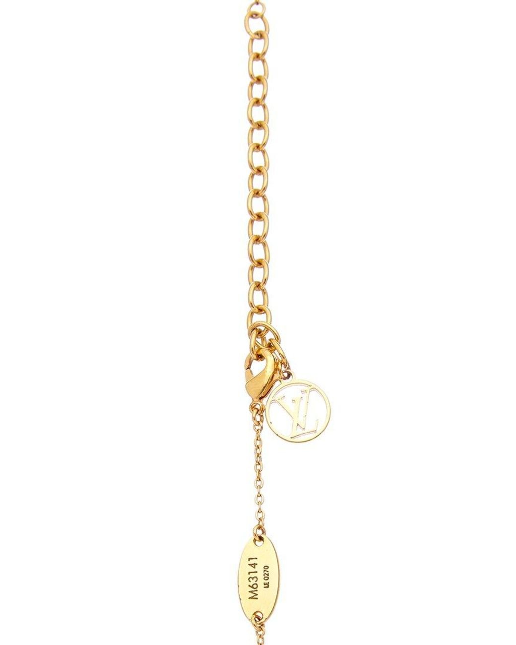 Louis Vuitton Nanogram necklace (M63141)  Necklace, Women accessories  jewelry, Accessories jewelry necklace