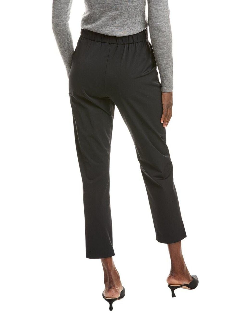 Max Mara Black Mm By Quirino Jersey Trouser