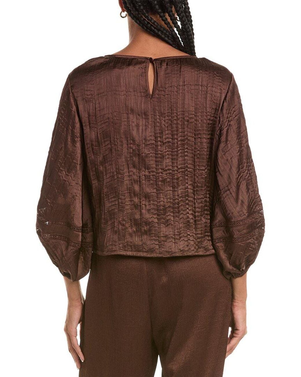 Joseph Ribkoff Brown Blouse