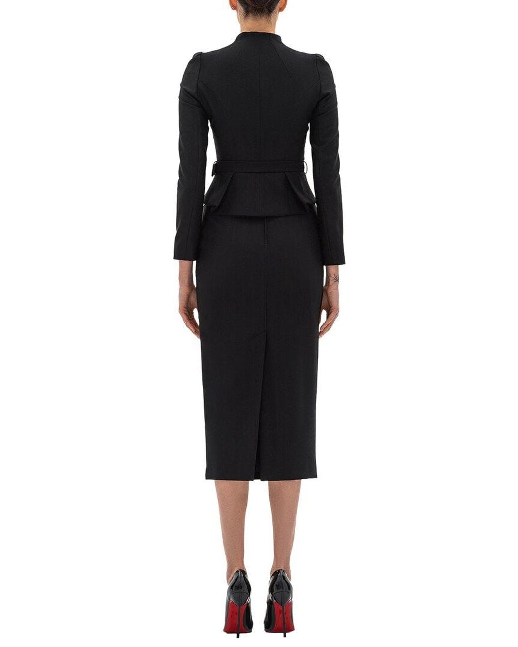BGL Black 2Pc Jacket & Skirt Set