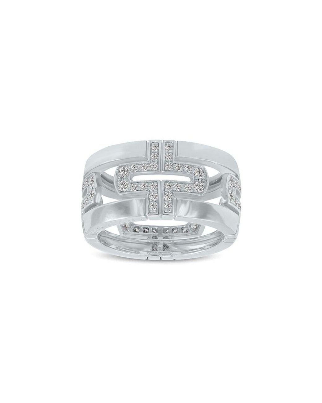 BVLGARI White 18k 0.70 Ct. Tw. Diamond Ring