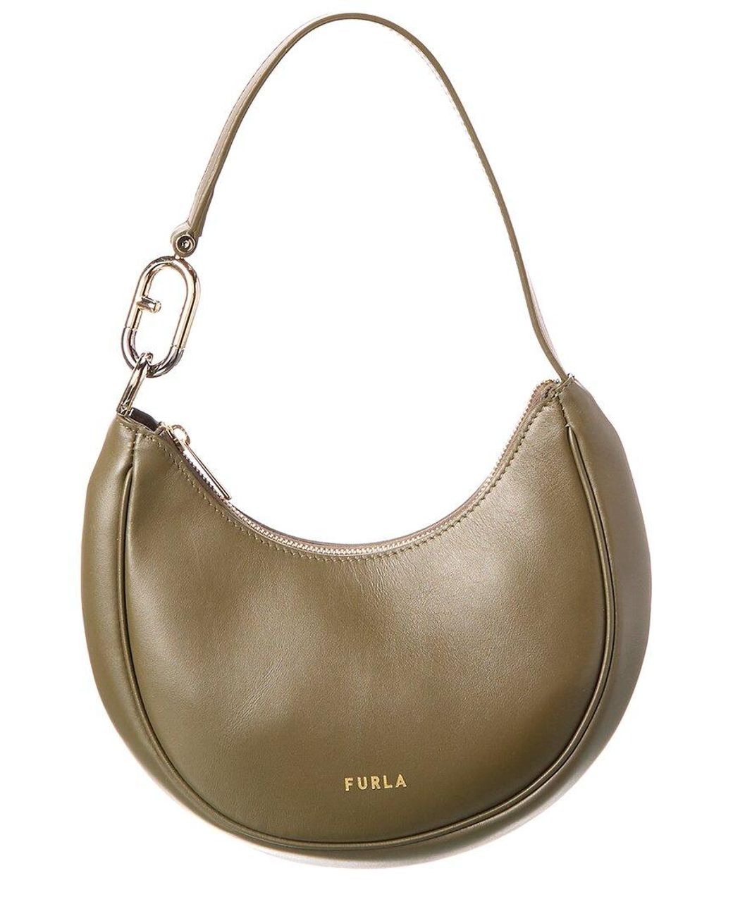 Furla Primavera Small Leather Shoulder Bag in Gray Lyst
