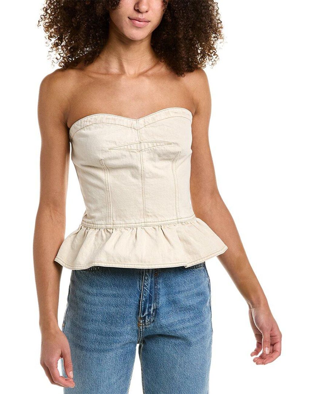 Isabel Marant Blue Etoile Solizinia Top
