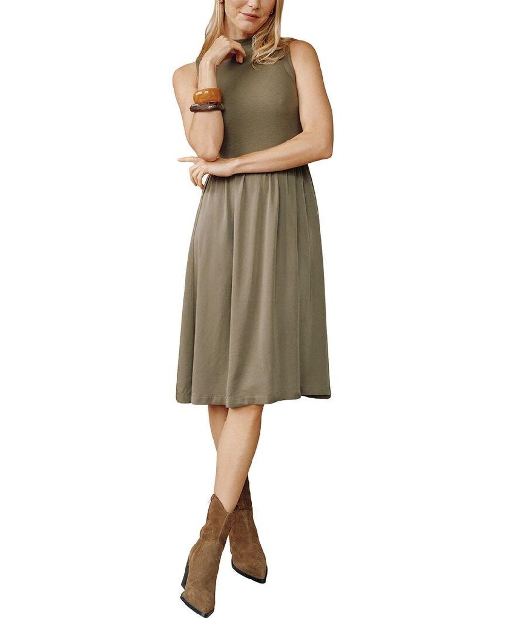 Bella Dahl Natural Midi Dress