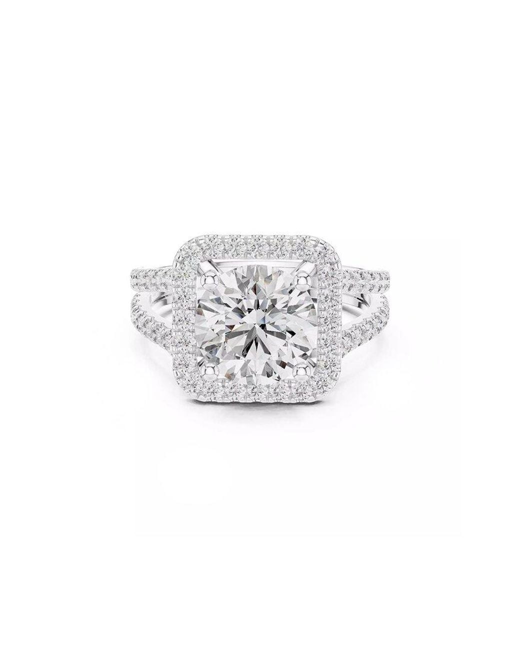 Lab Grown Diamonds White 14K 2.70 Ct. Tw. Lab-Grown Diamond Ring