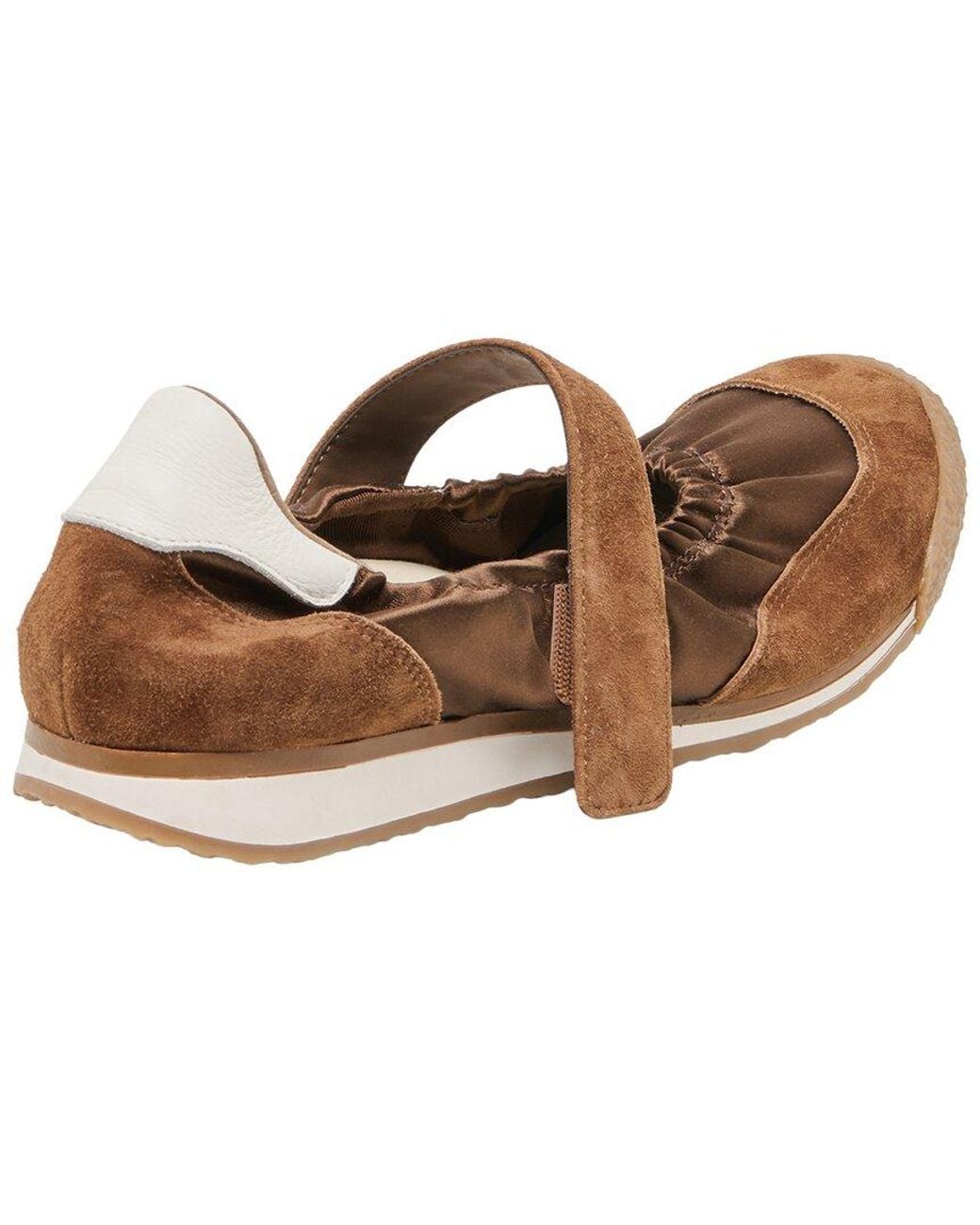 Dolce Vita Brown Spruce Satin Flat
