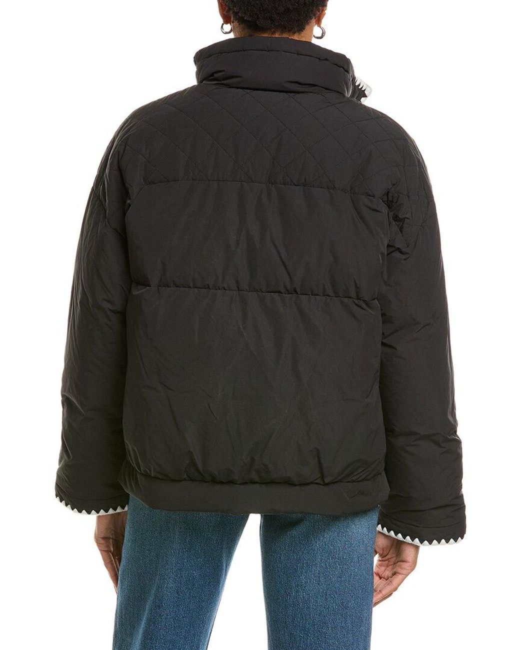 Rag & Bone Black Isabella Puffer Jacket