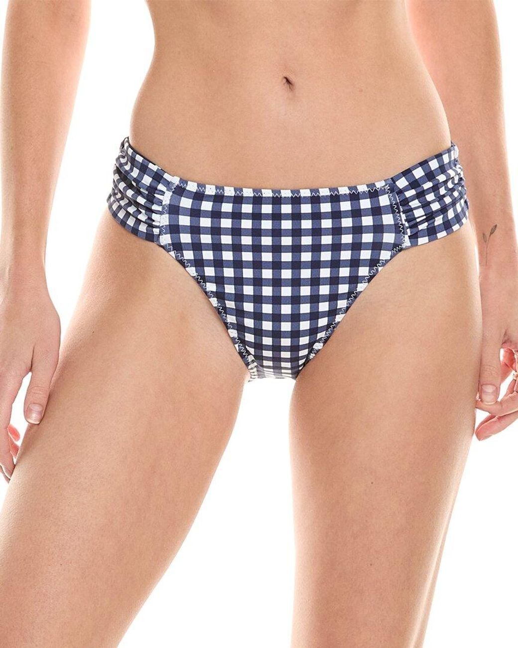 Tommy Bahama Blue Summer Floral Reversible Hipster Bikini Bottom