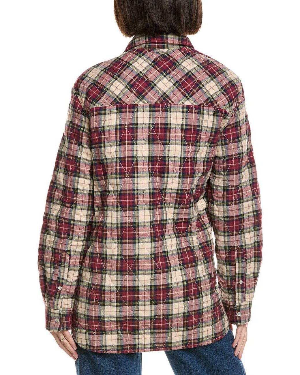 Isabel Marant Red Isabel Marant Etoile Mysen Quilted Jacket