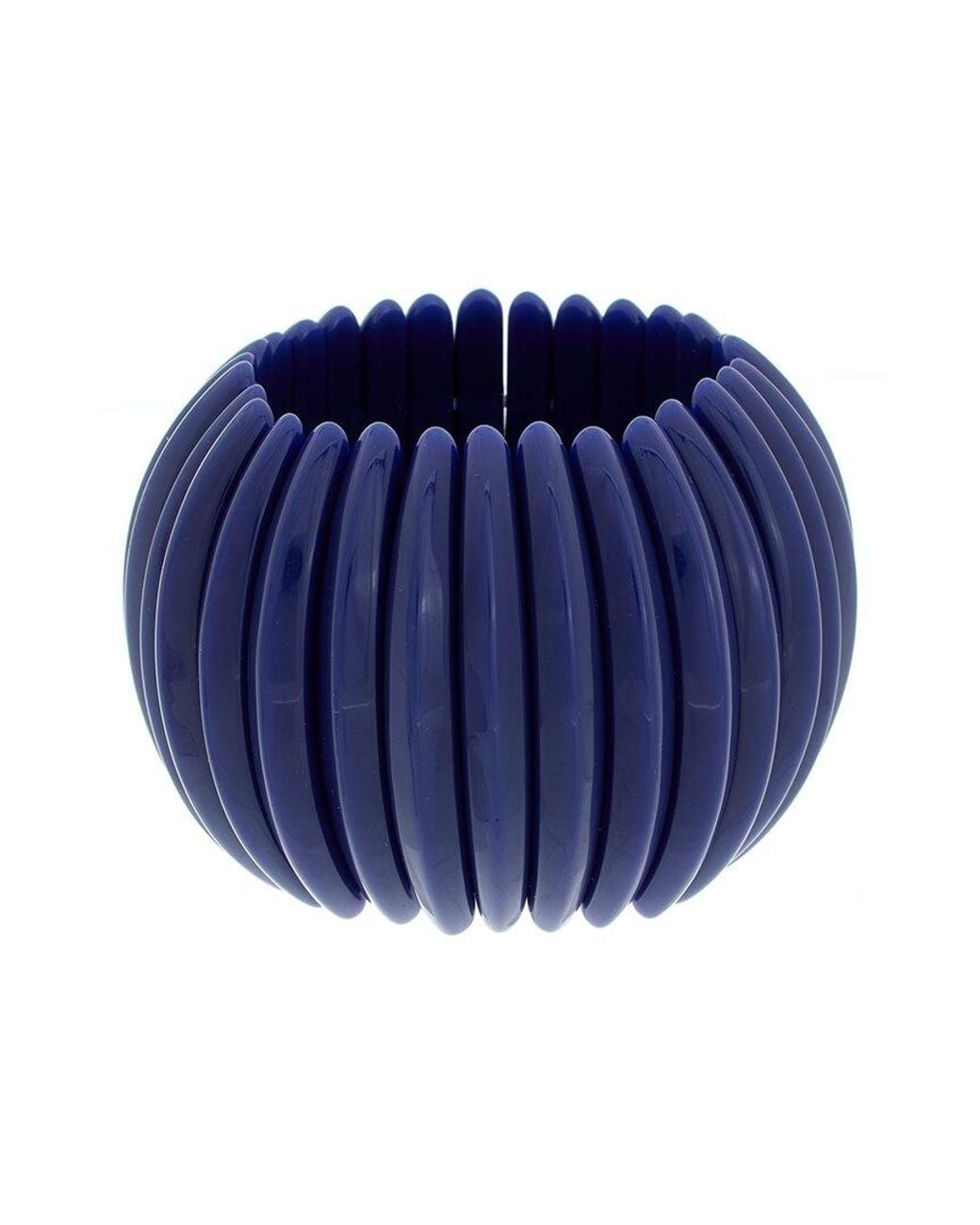 Kenneth Jay Lane Blue Stretch Bracelet