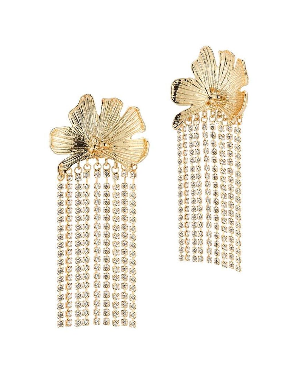 Sphera Milano White Plated Cz Earrings