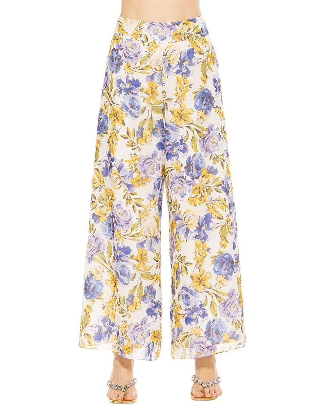 Alexia Admor White Imogen Pants