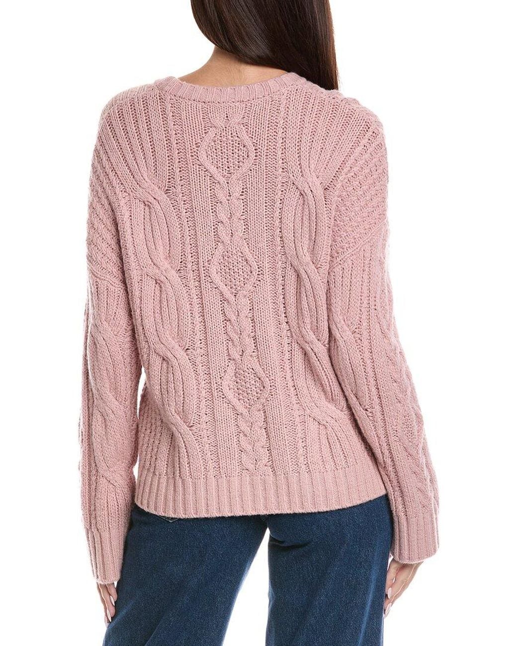 Splendid Red Cecilia Wool & Cashmere-Blend Sweater