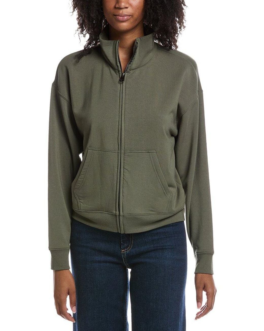 Z Supply Green Transport Bomber Jacket