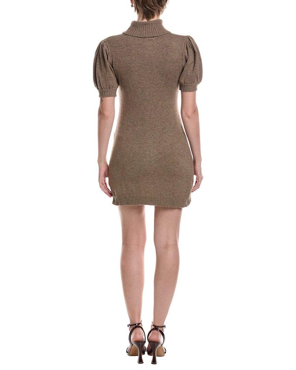 Moonsea Brown Sweaterdress