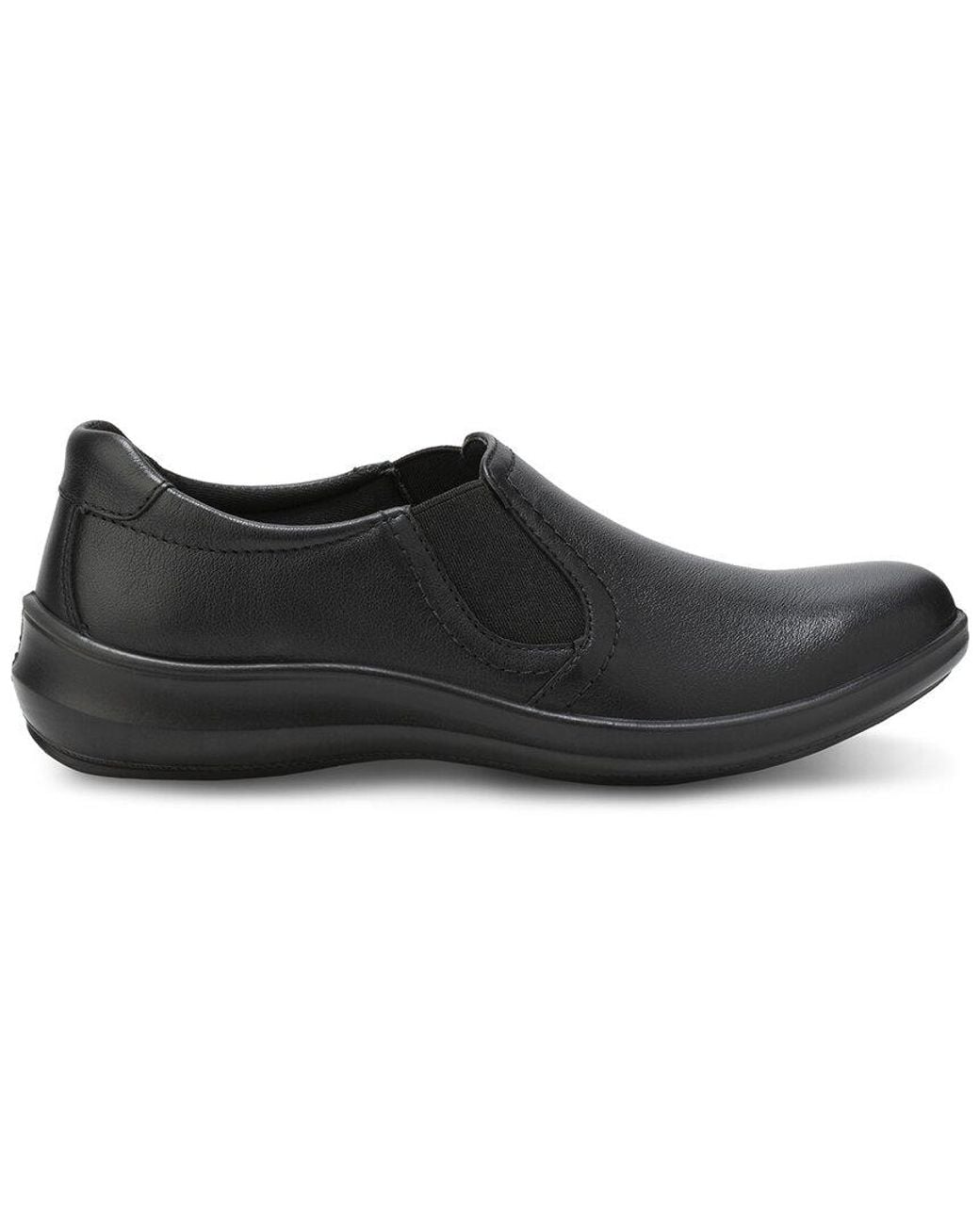 Eastland Black Fiddle Leather Flat