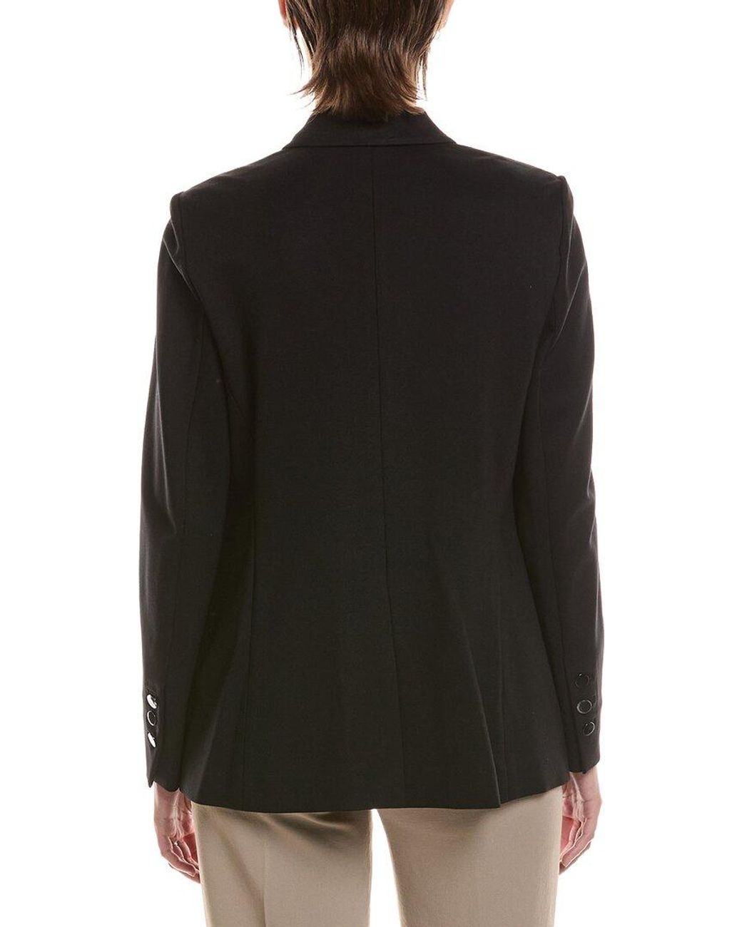 Anne Klein Black Triple Pocket Blazer