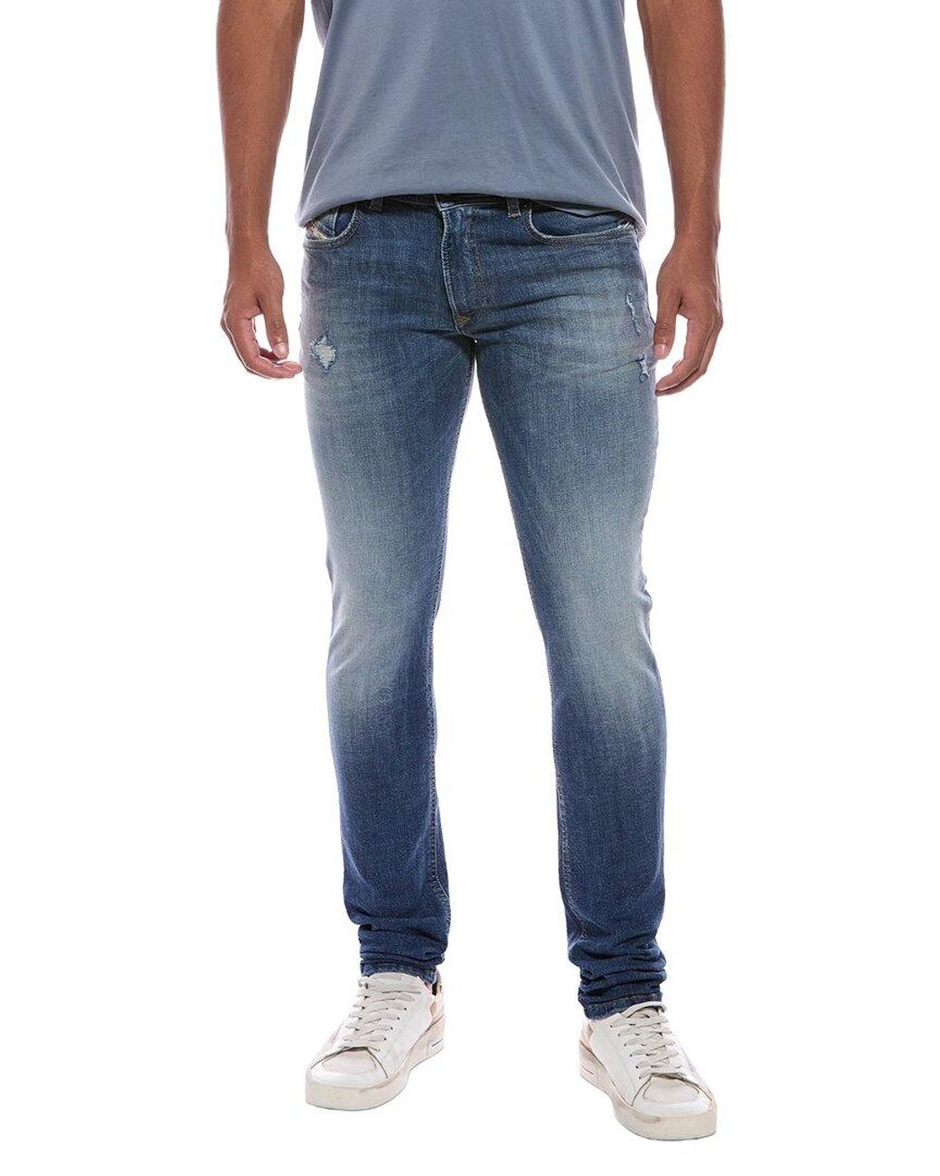DIESEL Blue Sleenker Low Waist Skinny Jean for men