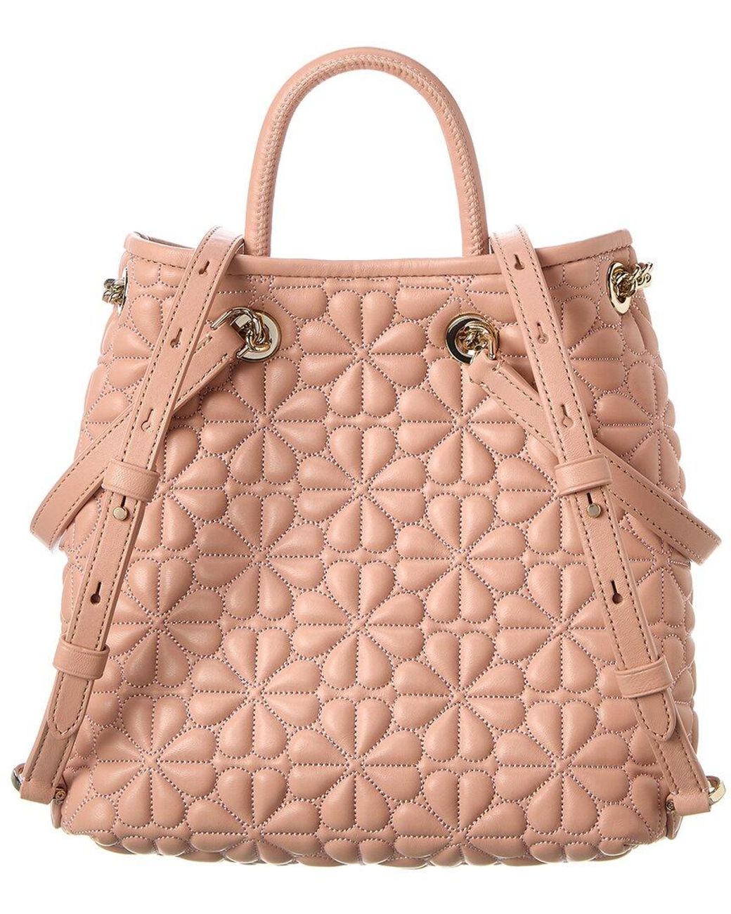 Kate Spade Bloom Medium Leather Backpack in Pink | Lyst