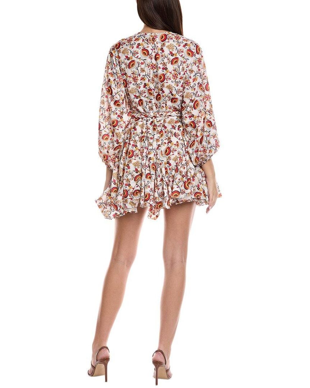 Beulah London White Mini Dress
