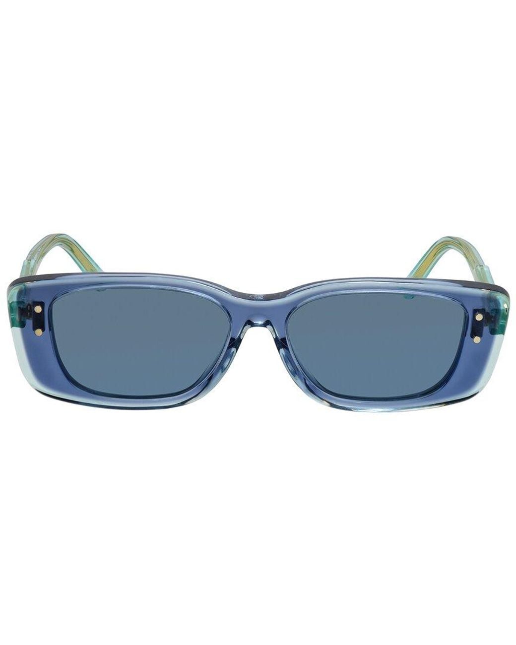 Dior Blue Highlight 53Mm Sunglasses