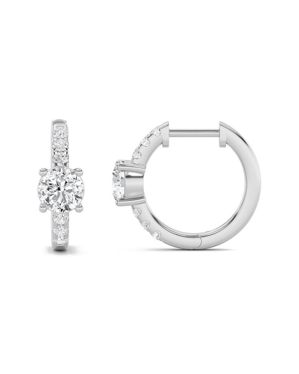 Lab Grown Diamonds Metallic 14K 1.50 Ct. Tw. Lab-Grown Diamond Earrings