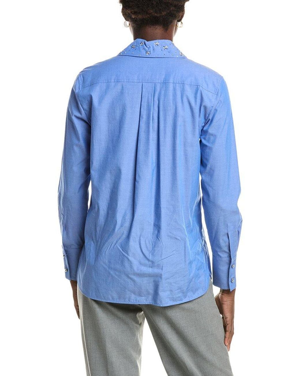 Max Mara Blue Staffa Shirt