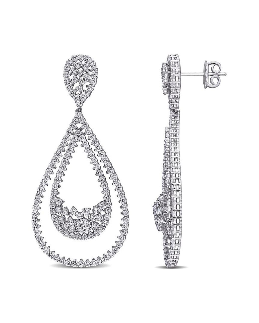 Diamond Select Cuts White 14k 4.13 Ct. Tw. Diamond Drop Earrings