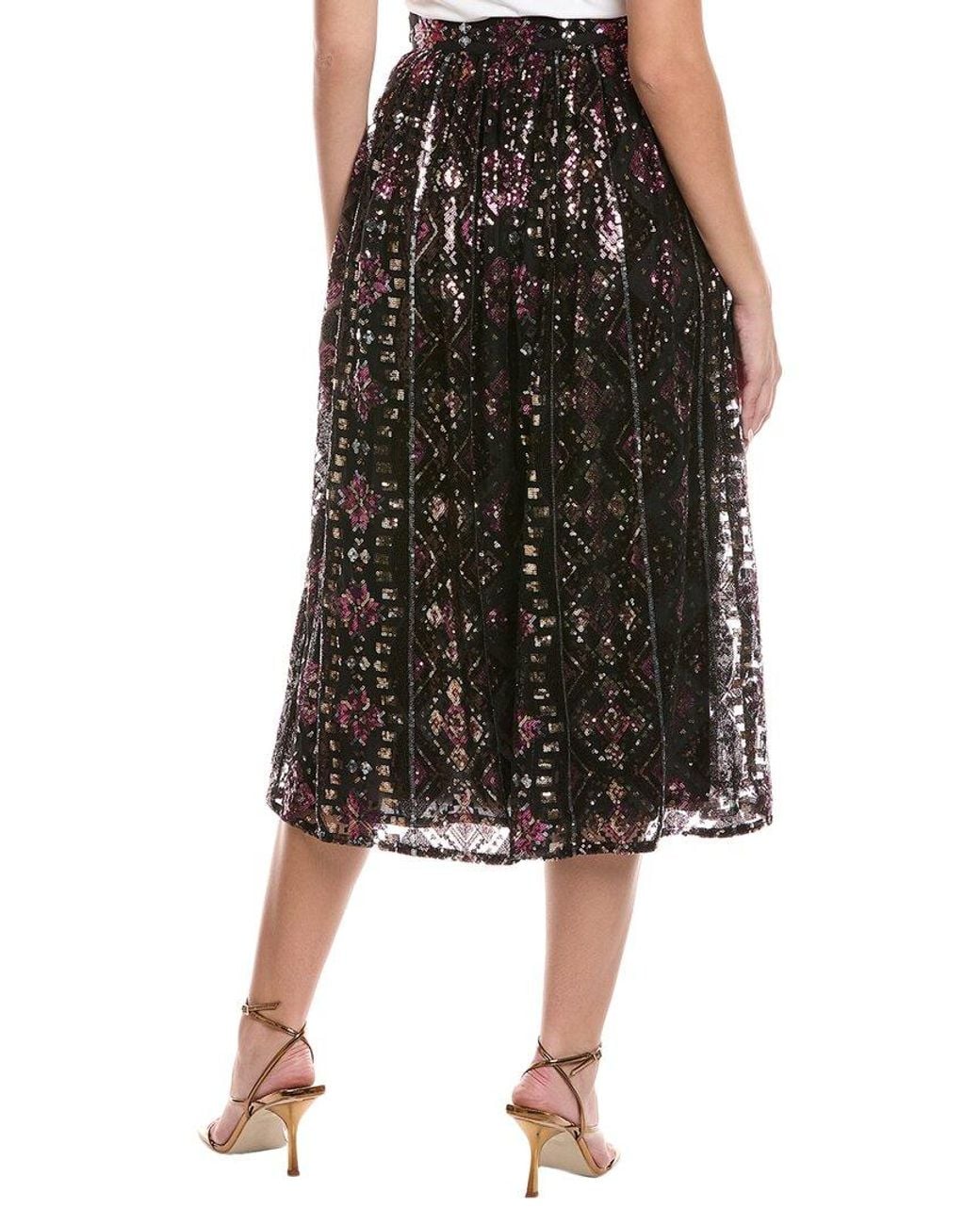 Ba&sh Black Pippa Maxi Skirt
