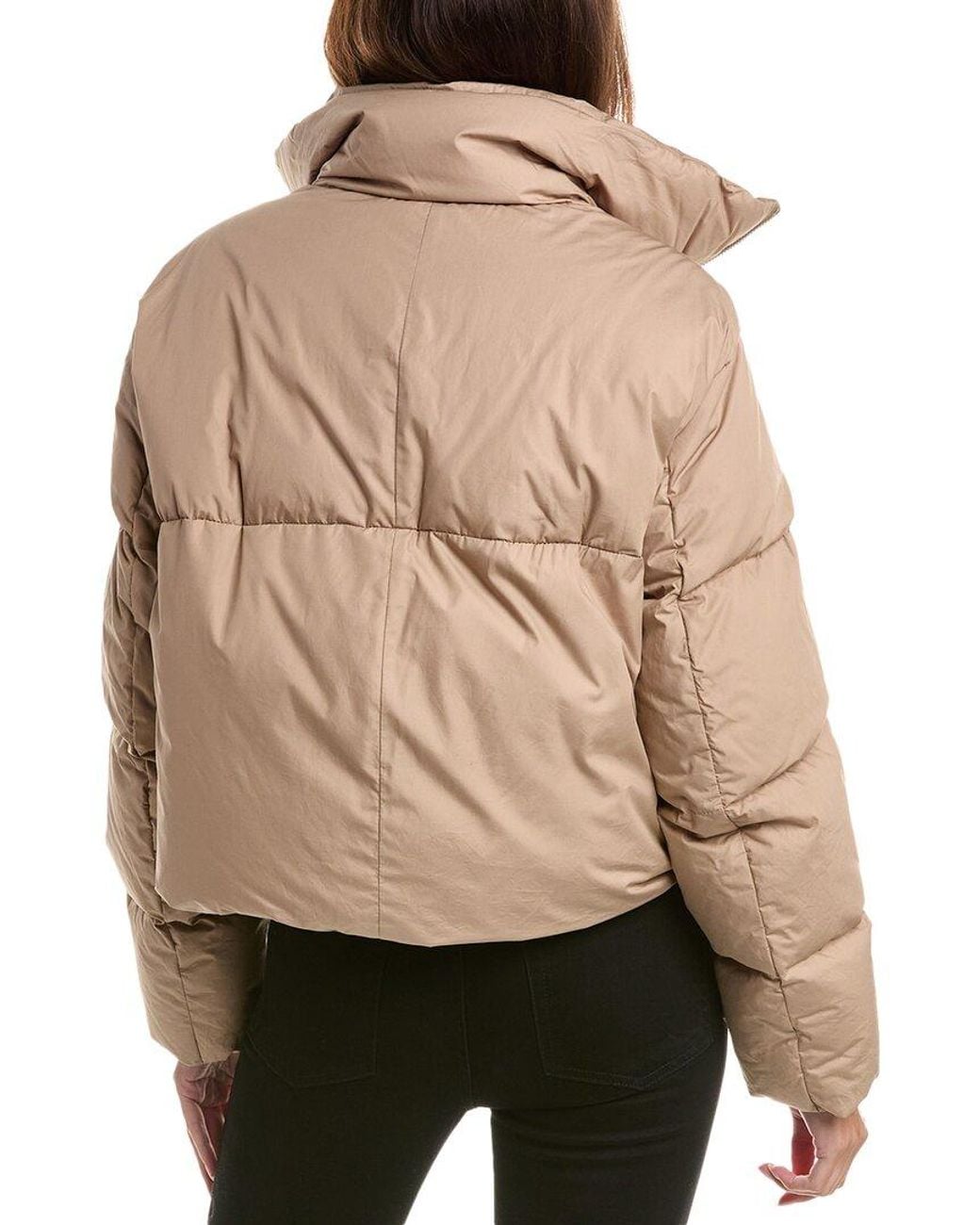 Canada Goose Natural Garnet Quilted Down Jacket