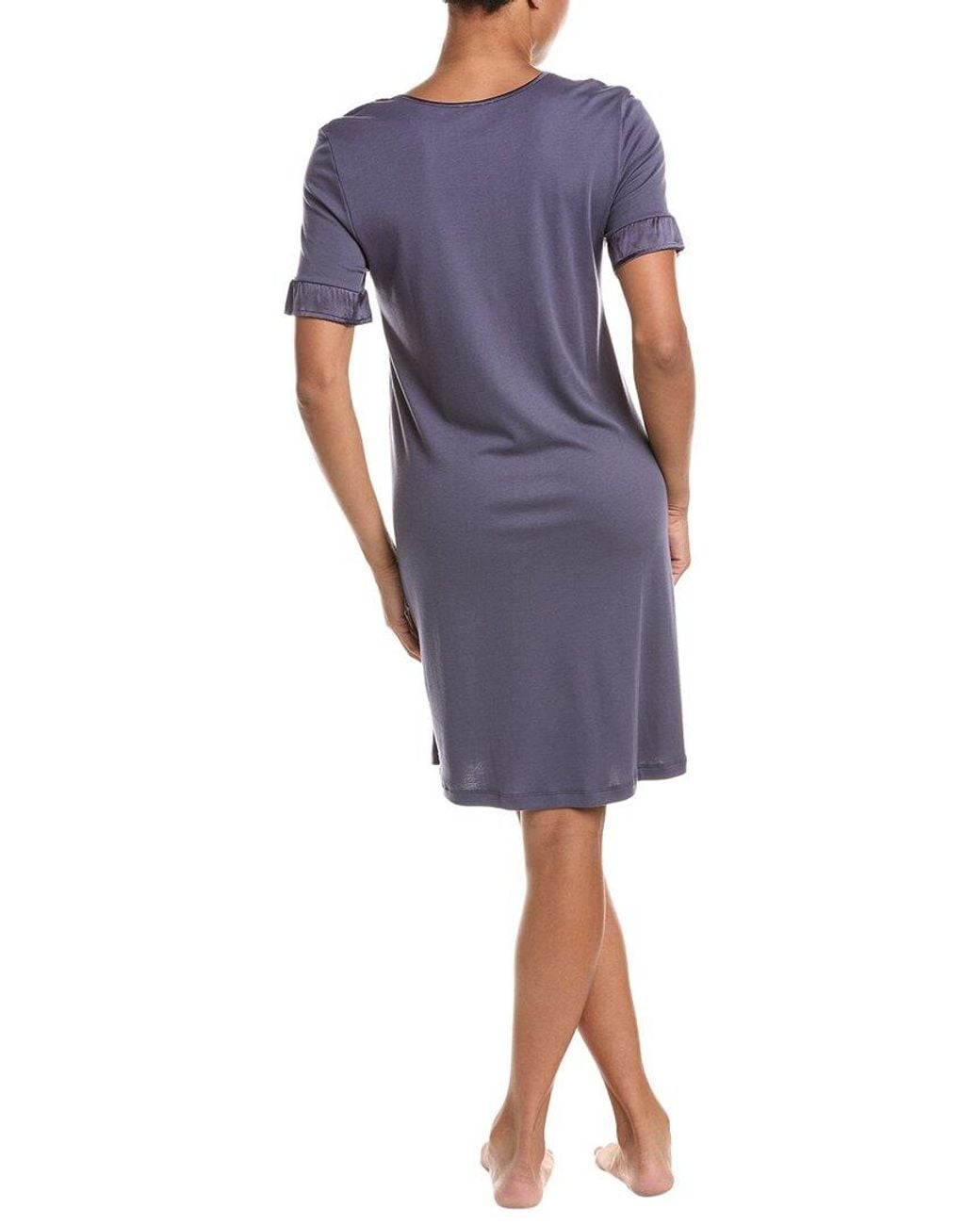 Hanro Blue Claire Nightgown