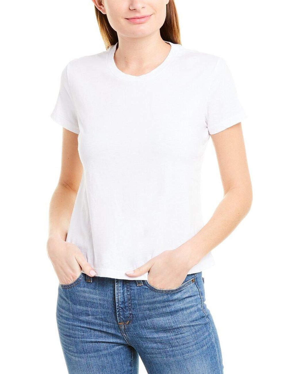 James Perse White Little Boy T-Shirt