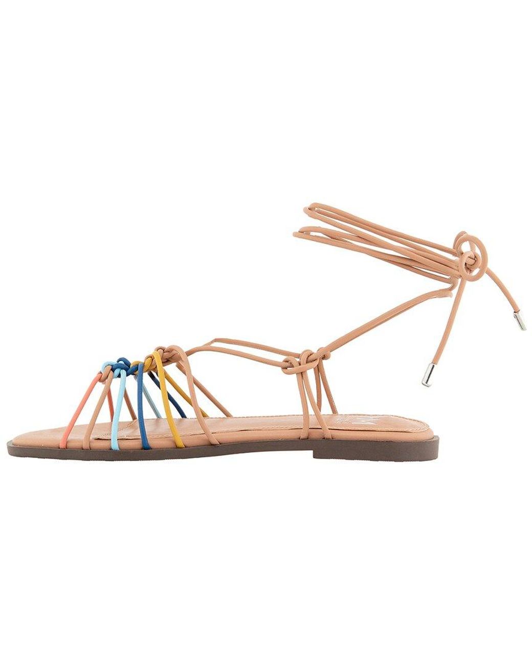 Rebecca Minkoff Pink Caroline Flat Sandal