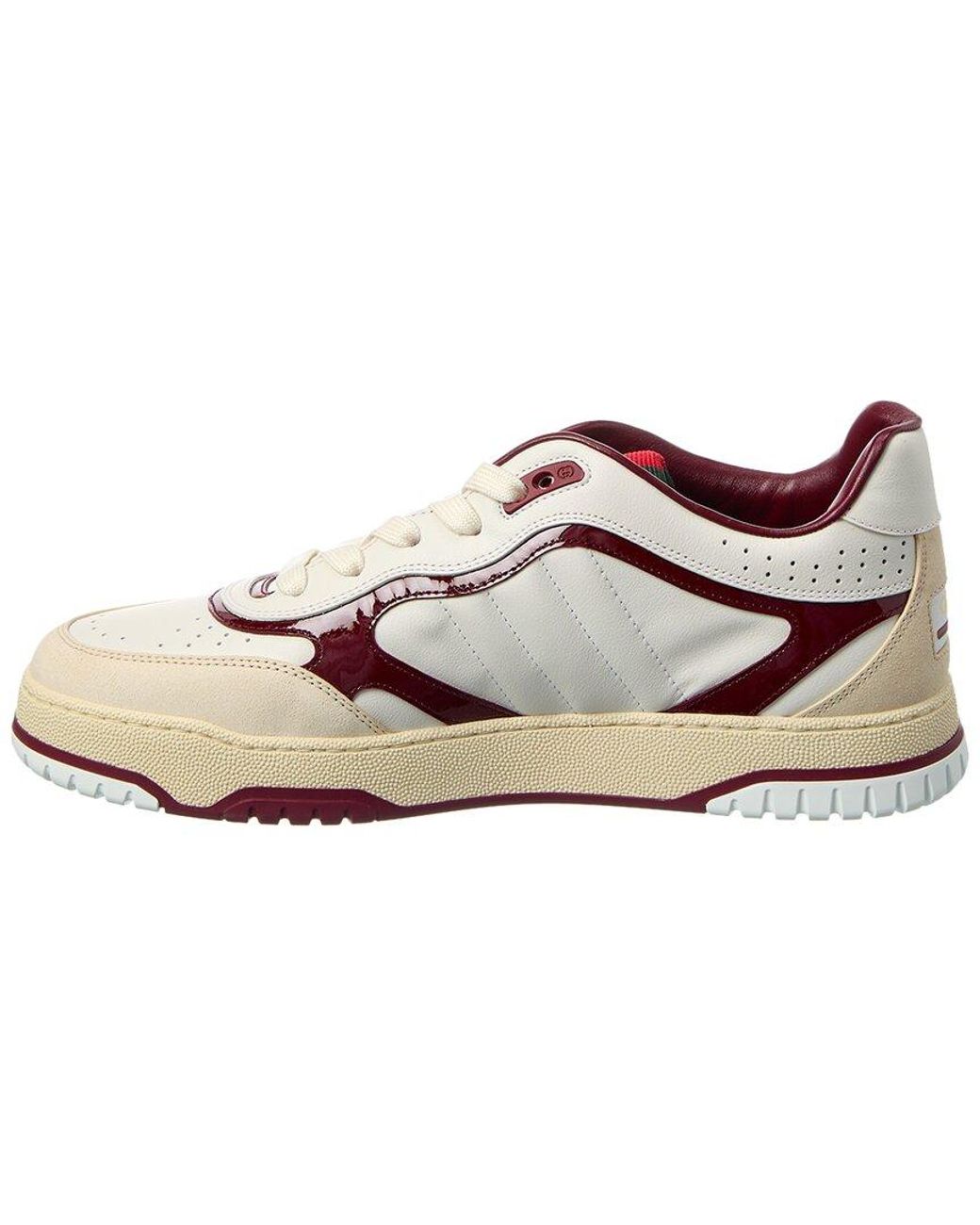 Gucci White Sports Shoes With Logo for men