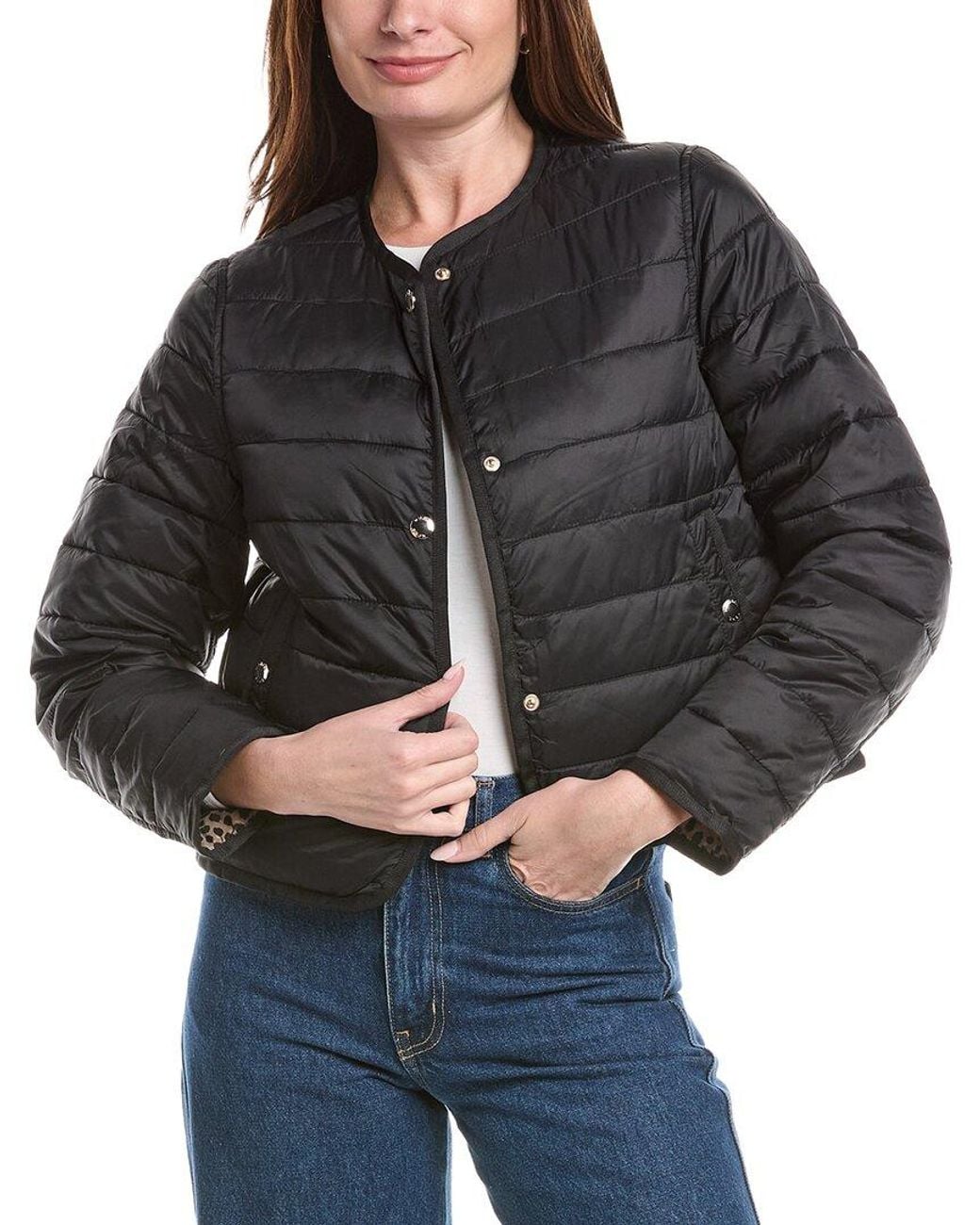 Michael Kors Black Short Puffer Jacket