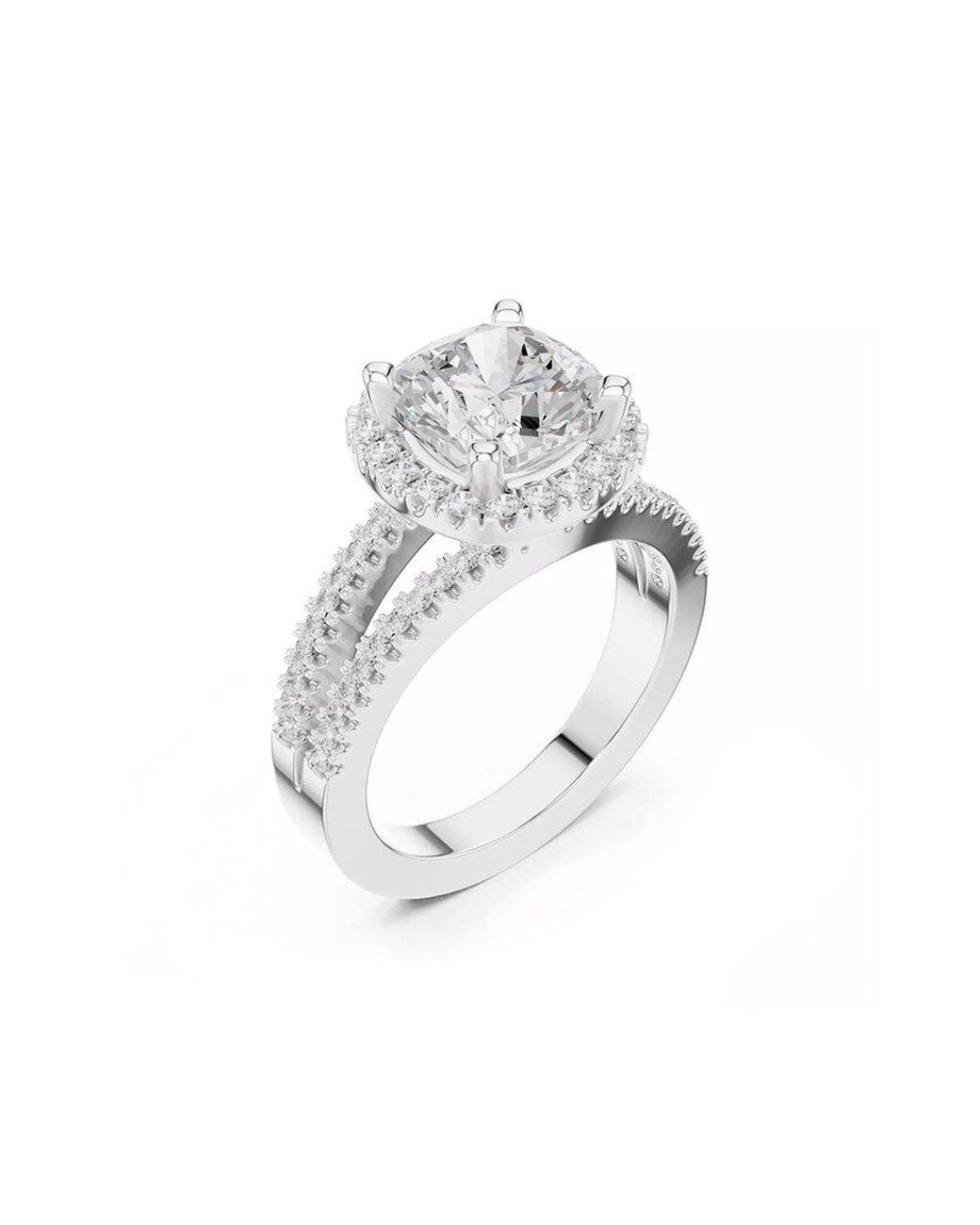 Lab Grown Diamonds White 14K 2.50 Ct. Tw. Lab-Grown Diamond Ring