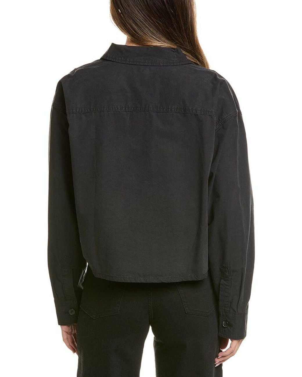 Rag & Bone Black Ramona Shirt Jacket