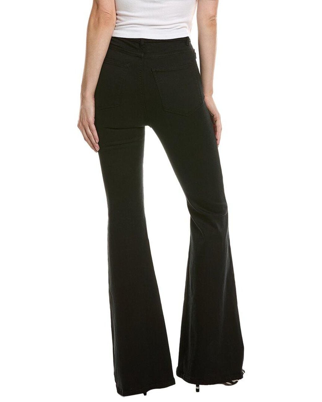 DL1961 Black Rachel Flare Jean