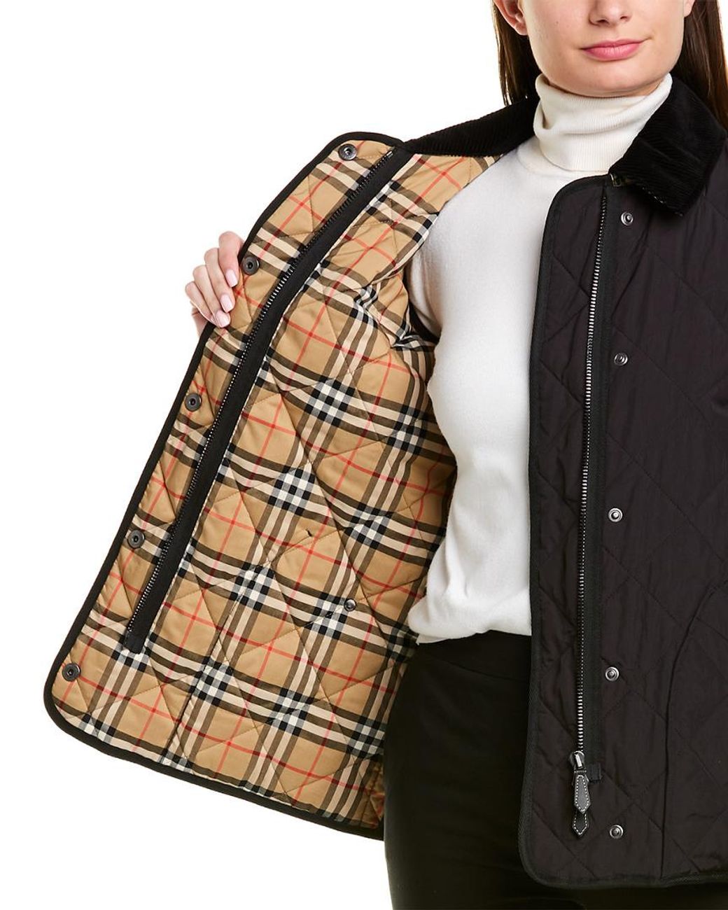 burberry cotswold quilted barn jacket