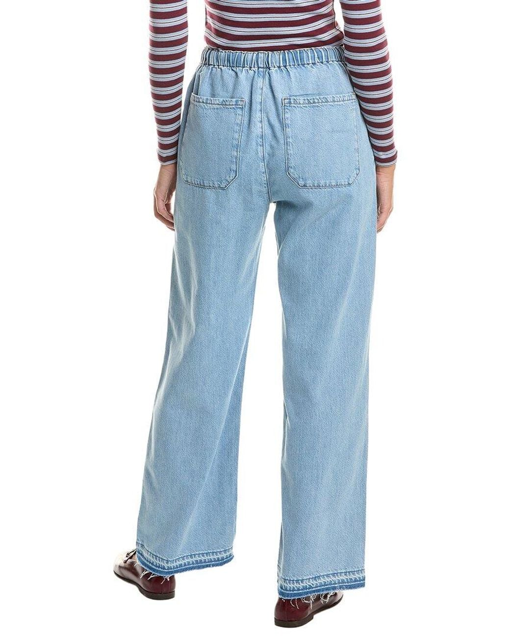 Rag & Bone Blue Lori Beach Pant