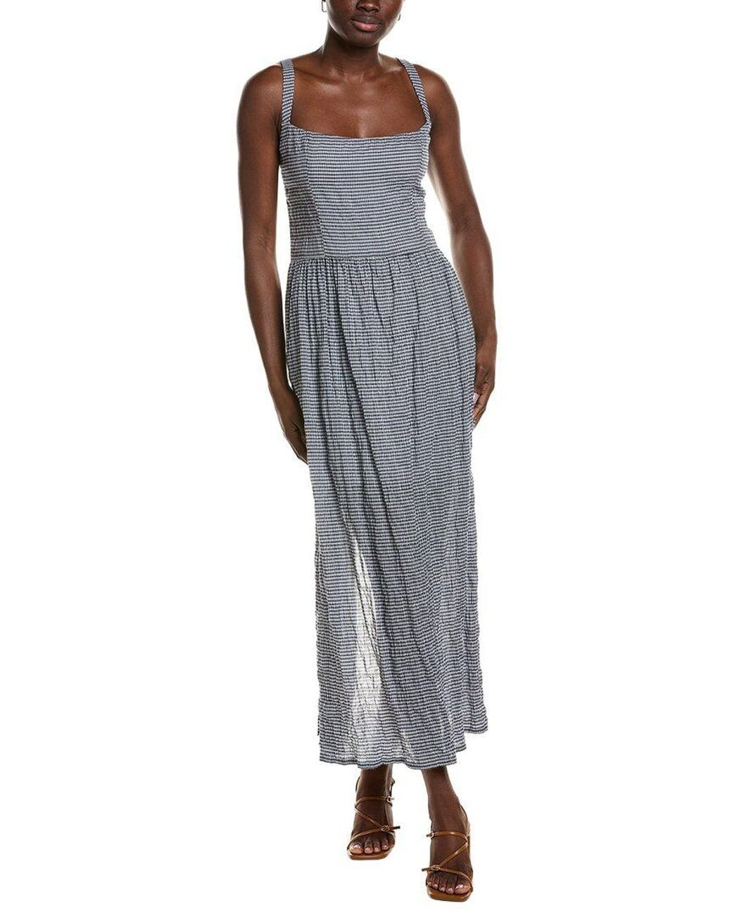 Emerson Fry Gray Jour Maxi Dress