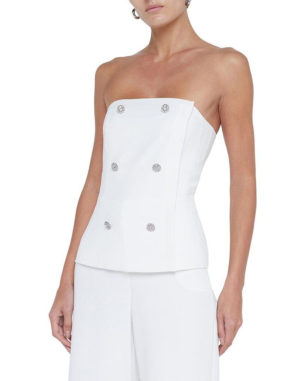 L'Agence White Fay Top