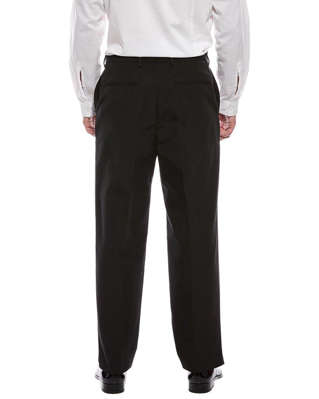 Valentino Black Solid Trouser for men