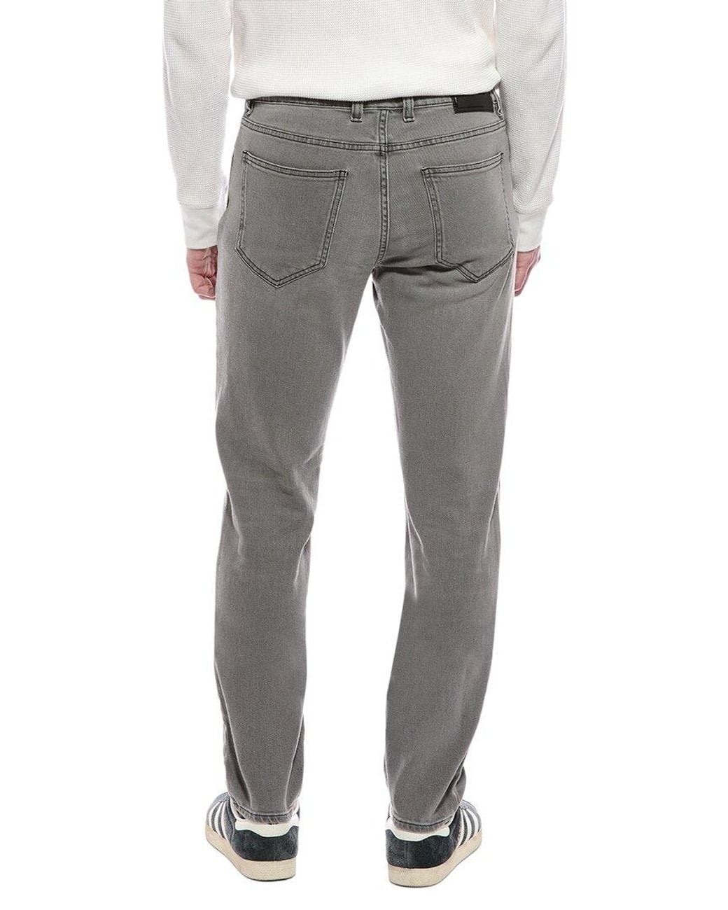 BLK DNM Gray Steal Straight Jean for men
