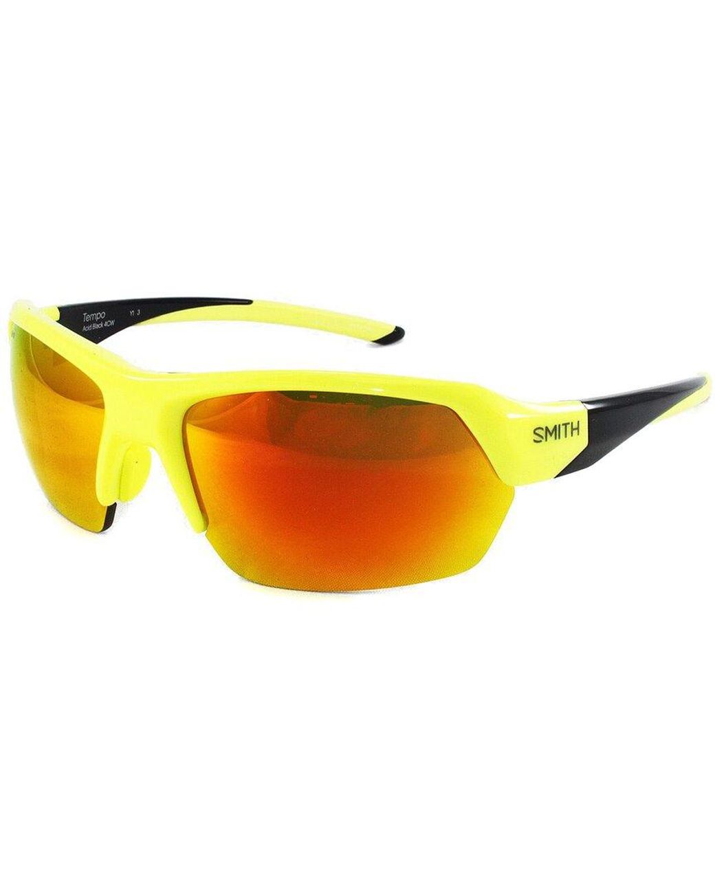 Smith Yellow Tempo 62Mm Sunglasses for men