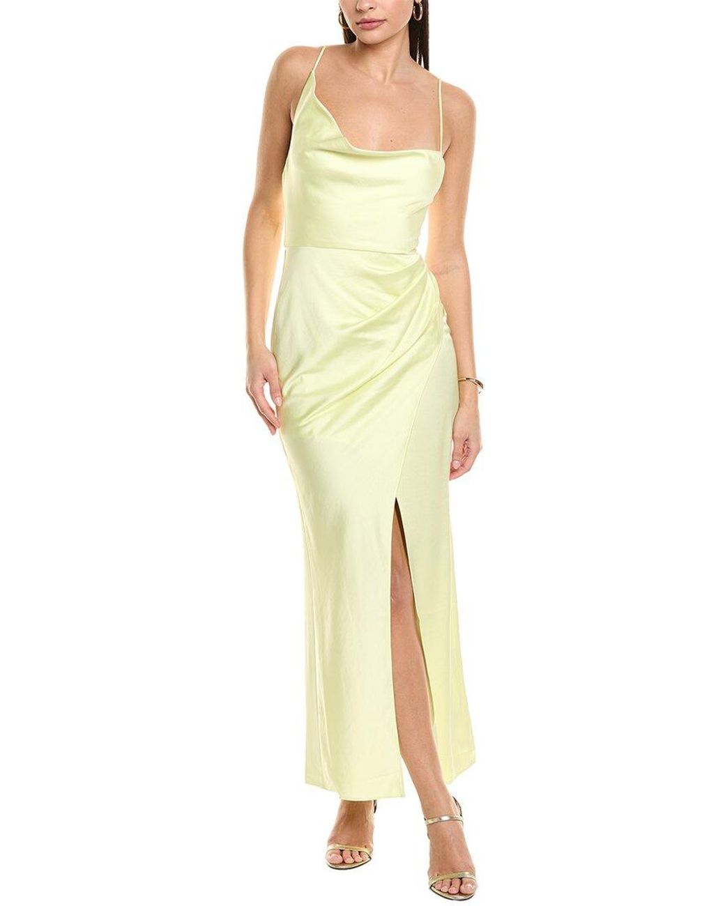 Significant Other Yellow Aria Dress
