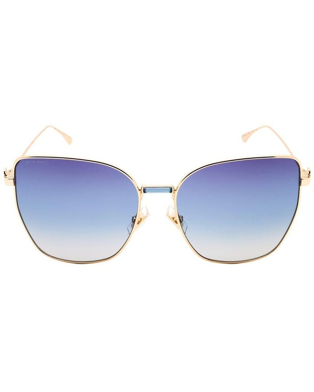 Etro Blue 60Mm Sunglasses